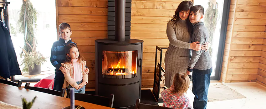 Morso Cast Iron Fireplace Insert Installation in Jenison, Michigan