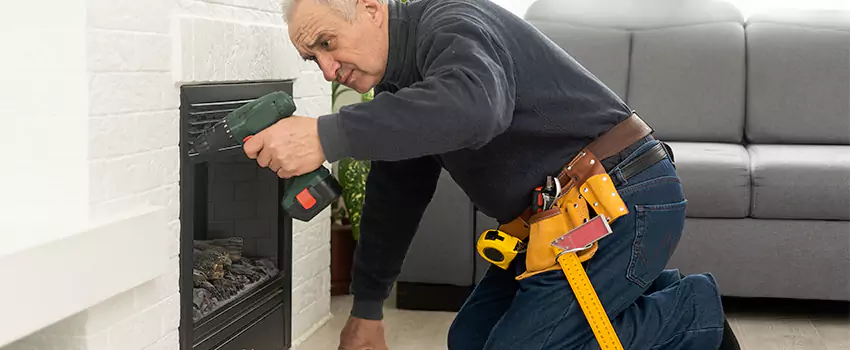New Indoor Fireplace Installation in Jenison, Michigan
